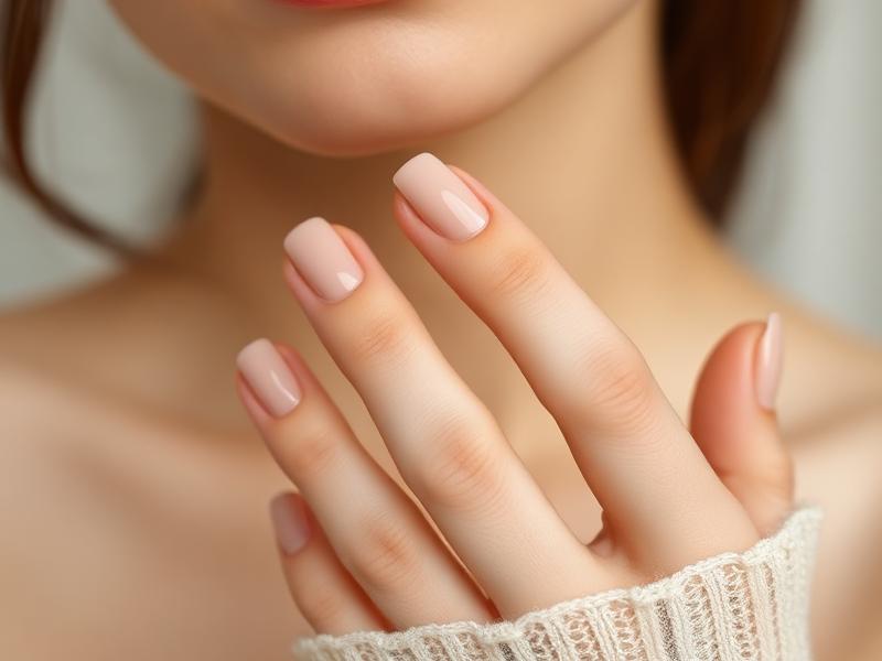 Minimal press-on nails