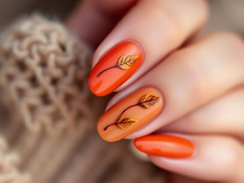 Seasonal press-on nails